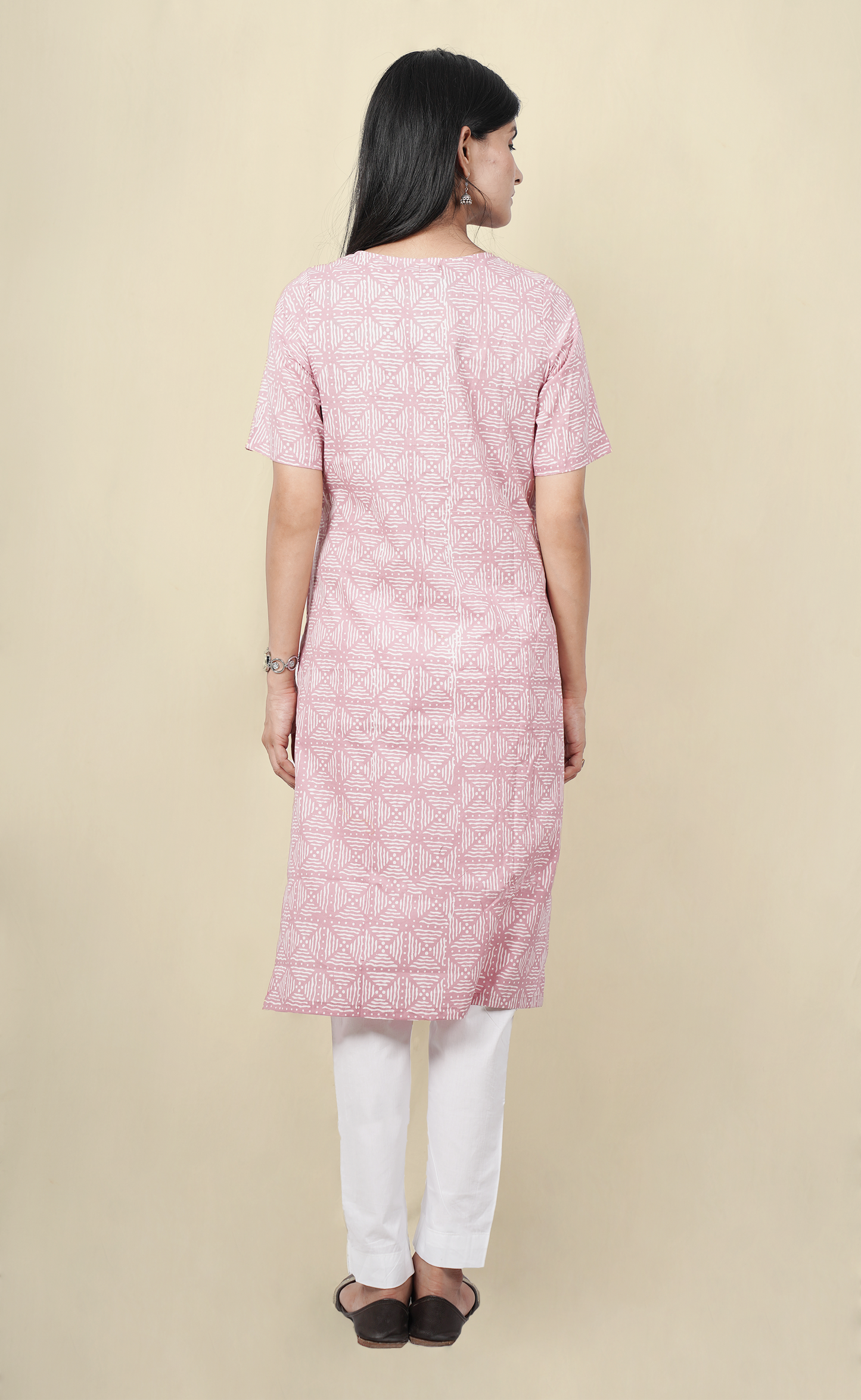 Cotton Handblocked Kurtis