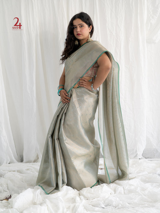 Banarasi Tanchui Semi Silk Saree