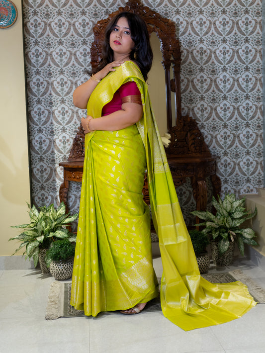 Banarasi Warm Soft Semi Silk Saree