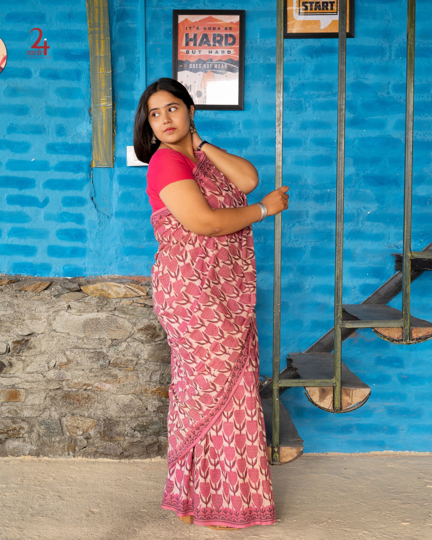 MUL COTTON VANASPATI SAREE