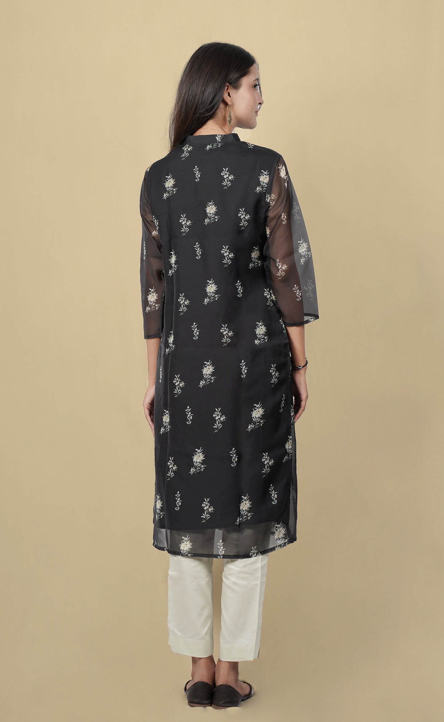 Digital Printed Kurti Organza